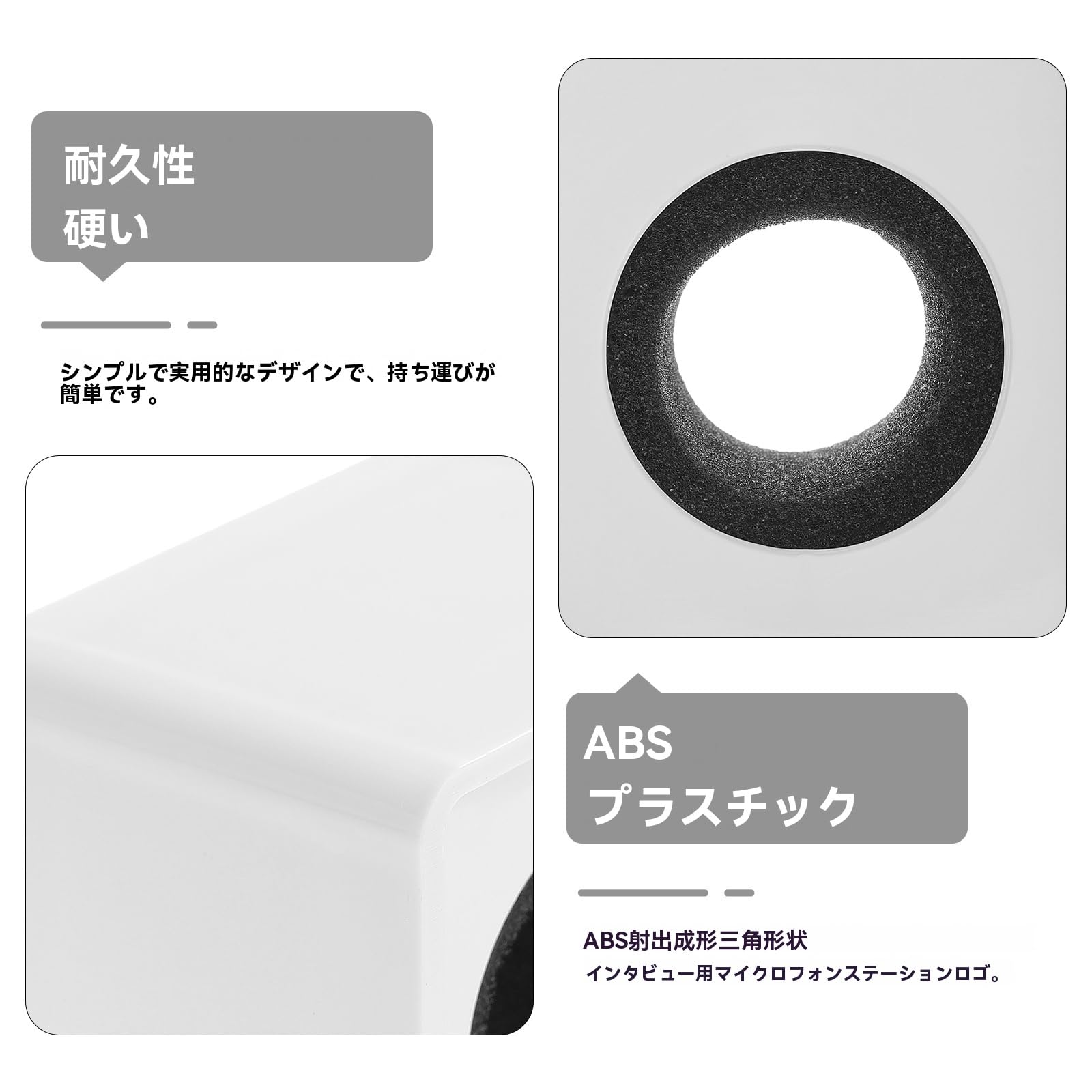 Amazon | Ciieeo インタビュー マイクロゴ マイクフラッグ 広告